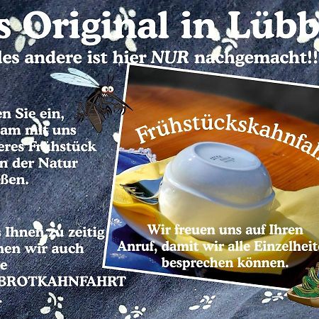 Ferienwohnung "Faehrmannsruh " Lübben Eksteriør bilde